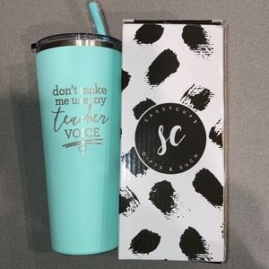 Brand New SassyCups Stainless Steel Tumbler
